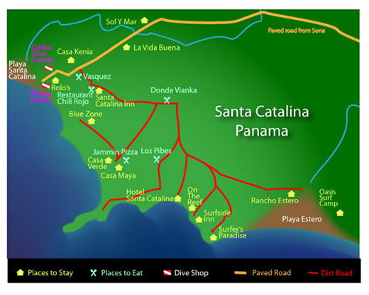 catalina local map